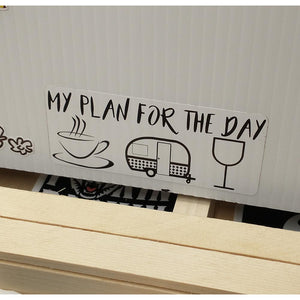 Plan for the Day Sticker