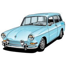 Load image into Gallery viewer, Blue  Vw Squareback  Sticker
