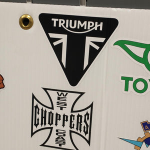 Triumph Logo Sticker