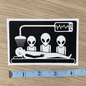 Alien Workshop Experiment Sticker