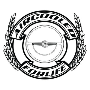 Aircooled for Life Sticker