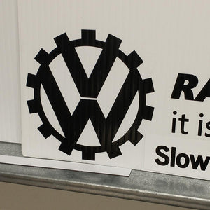 VW Gear Vinyl Cut Decal