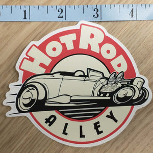 Hot Rod Alley Sticker