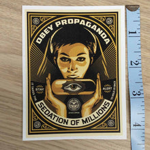 Load image into Gallery viewer, Obey Sedation of Millions Sticker
