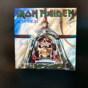 Iron Maiden Aces High Sticker