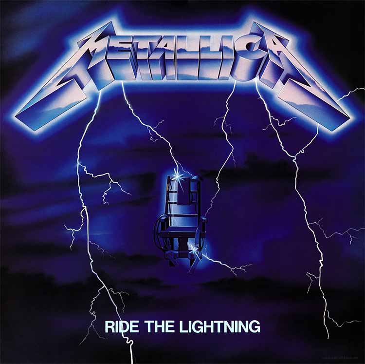 Metallica Ride The Lightning Sticker