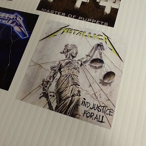 Metallica And Justice for All Sticker