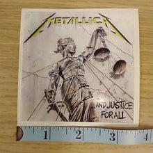 Load image into Gallery viewer, Metallica And Justice for All Sticker
