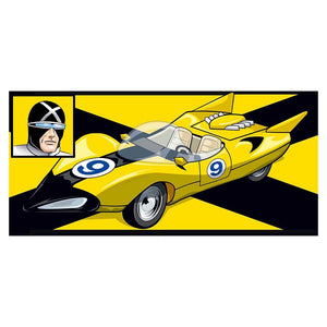 Racer X and The Shooting Star Sticker