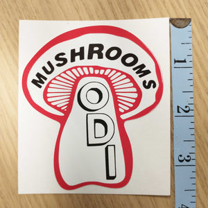 ODI Mushrooms BMX Sticker