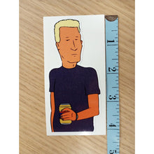 Load image into Gallery viewer, King of the Hill Jeff Boomhauer Sticker
