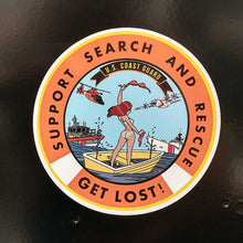 Load image into Gallery viewer, Support Sea Rescue Funny Sticker
