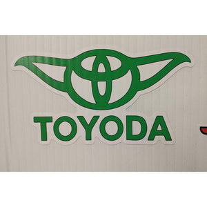 Toyoda Ears Toyota Logo Sticker