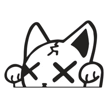 Load image into Gallery viewer, Maneki Neko Ghost Cat Sticker
