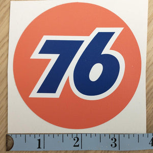 76 Logo Sticker