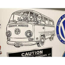 Load image into Gallery viewer, VW Bay Window Adventure Sticker
