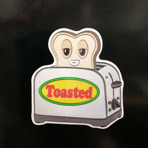 Toasted Sticker