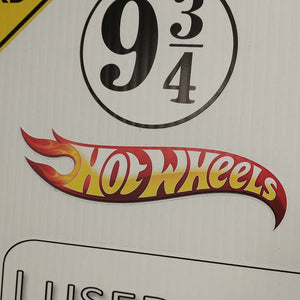 Hot Wheels Logo Sticker