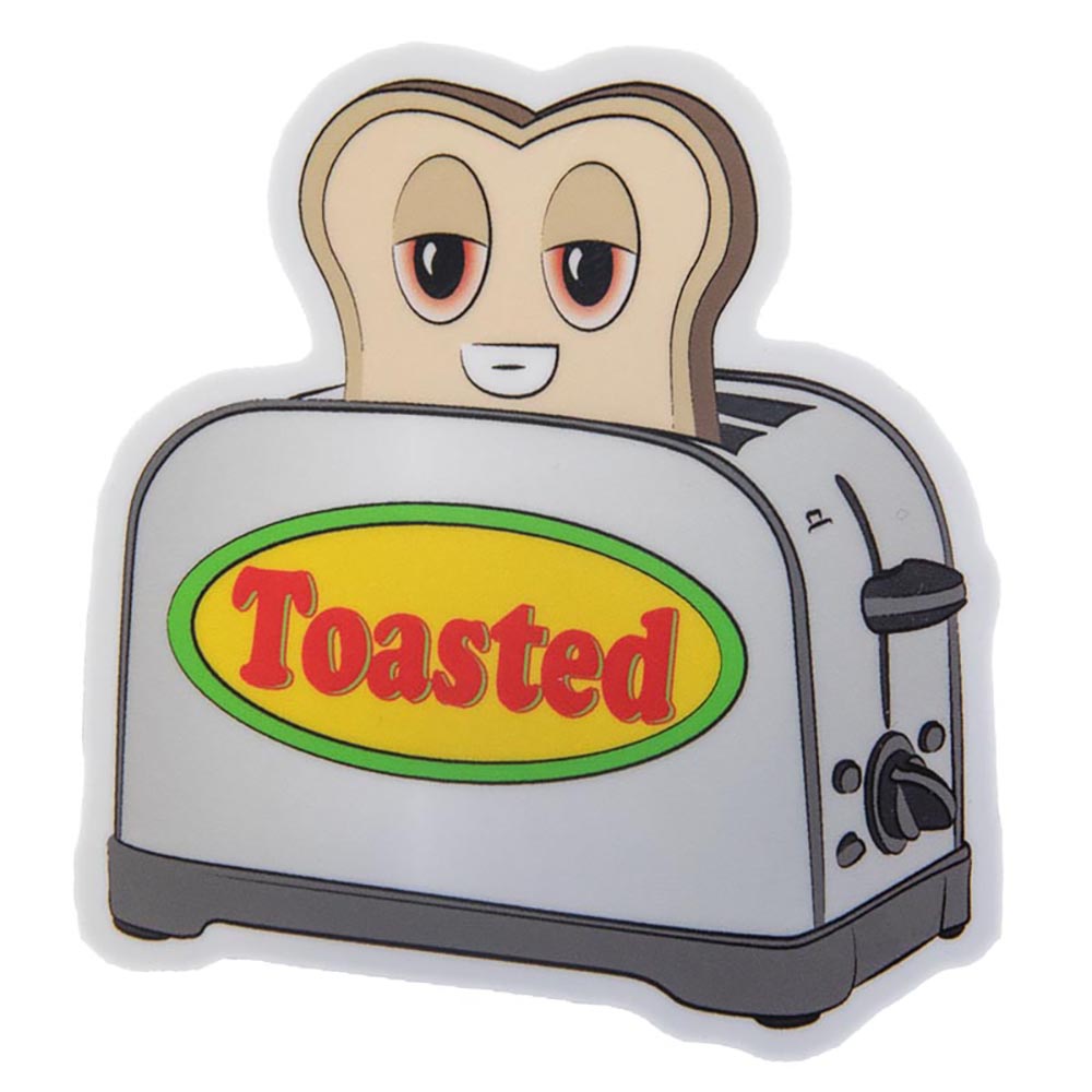 Toasted Sticker