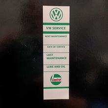 Load image into Gallery viewer, Castrol Oil Retro Oil Change Sticker
