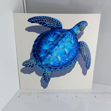 Load image into Gallery viewer, Blue Sea Turtle Sticker
