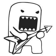 Load image into Gallery viewer, Domo Flying V Guitar Sticker
