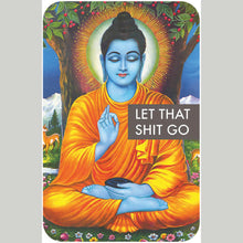 Load image into Gallery viewer, Buddha Funny Inspirational Sticker
