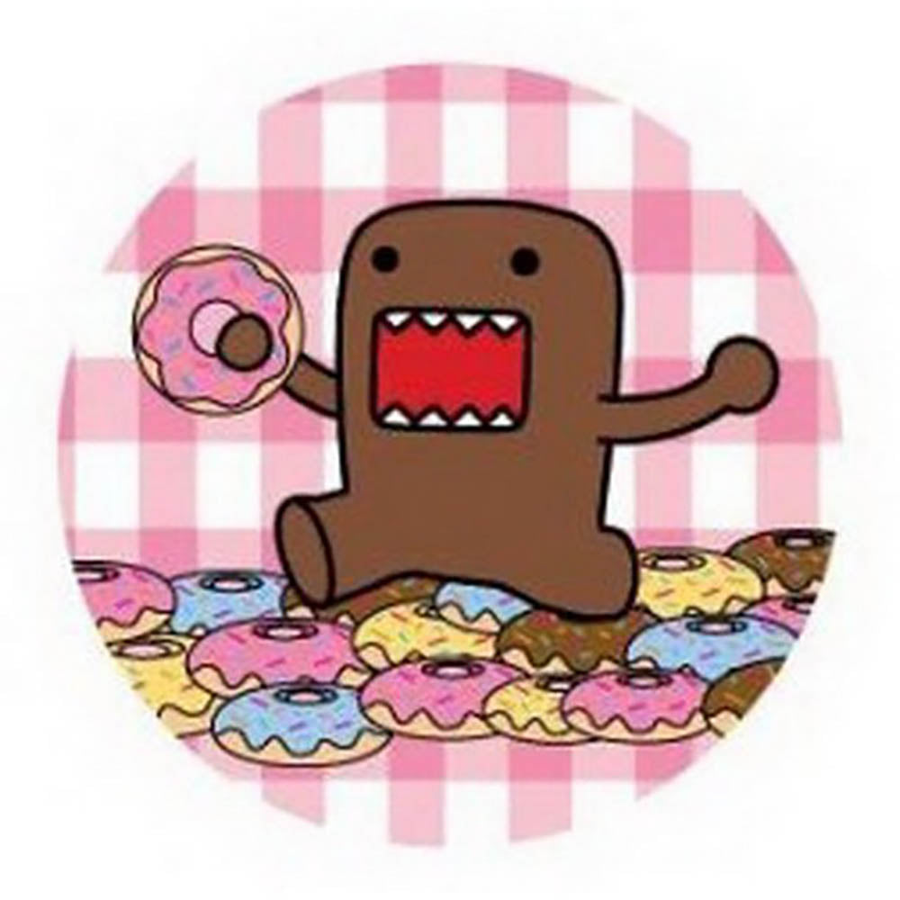 Domo Donut Sticker