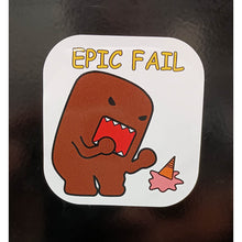 Load image into Gallery viewer, Domo Epic Fail Ice Cream Sticker
