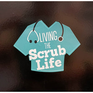 Scrub Life Sticker