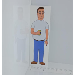 King of the Hill Hank Hill Fan Art Sticker