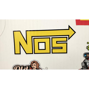 NOS Nitrous Oxide System Sticker