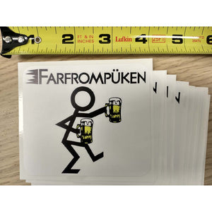 Far From Puking Sticker