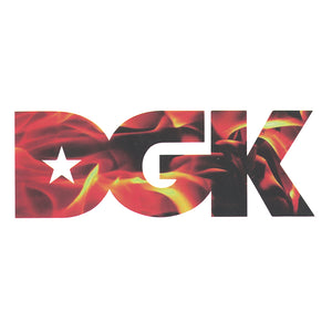 DGK Fire Logo Sticker