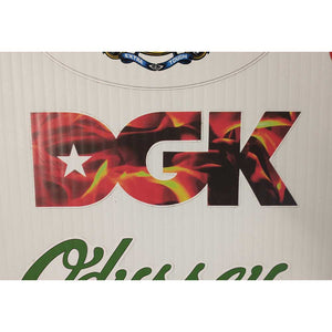DGK Fire Logo Sticker