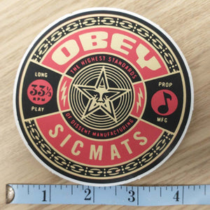 Obey Simcats Sticker