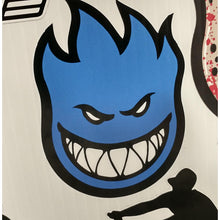 Load image into Gallery viewer, Spitfire Wheels Logo Sticker Blue
