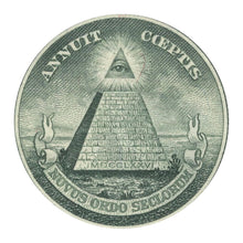 Load image into Gallery viewer, All Seeing Eye Pyramid Dollar Bill
