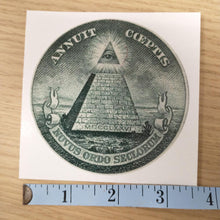 Load image into Gallery viewer, All Seeing Eye Pyramid Dollar Bill
