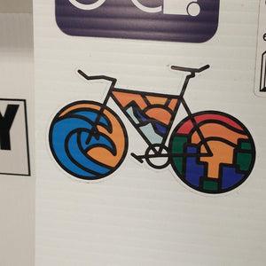 Road Bike Colors Sticker