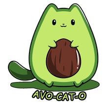 Load image into Gallery viewer, Avo Cat O Cute Cat Sticker
