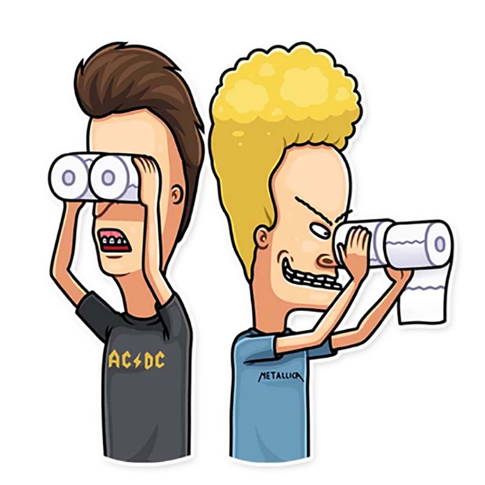 Beavis and Butt-Head Toilet Paper