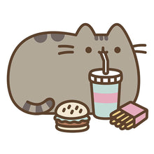 Load image into Gallery viewer, Pusheen With Burger Fries and Shake
