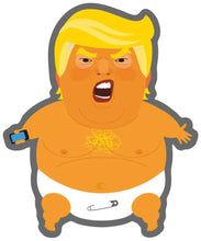 Load image into Gallery viewer, Baby Trump with Diaper and Cell Phone Sticker
