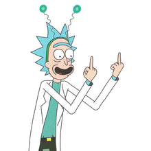 Load image into Gallery viewer, Rick and Morty Peace Among Worlds Rick Sanchez Sticker
