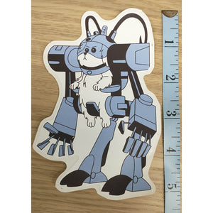 Rick and Morty - Robot Dog Evolved Sticker