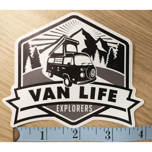 Van Life Westy Bus Sticker