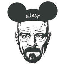 Load image into Gallery viewer, Breaking Bad Walter White Mickey Ears Sticker
