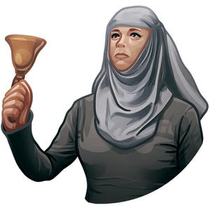Unella the Shame Nun from Game of Thrones Sticker