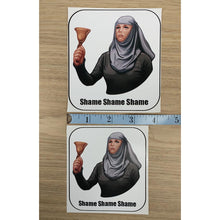 Load image into Gallery viewer, Unella the Shame Nun from Game of Thrones Sticker
